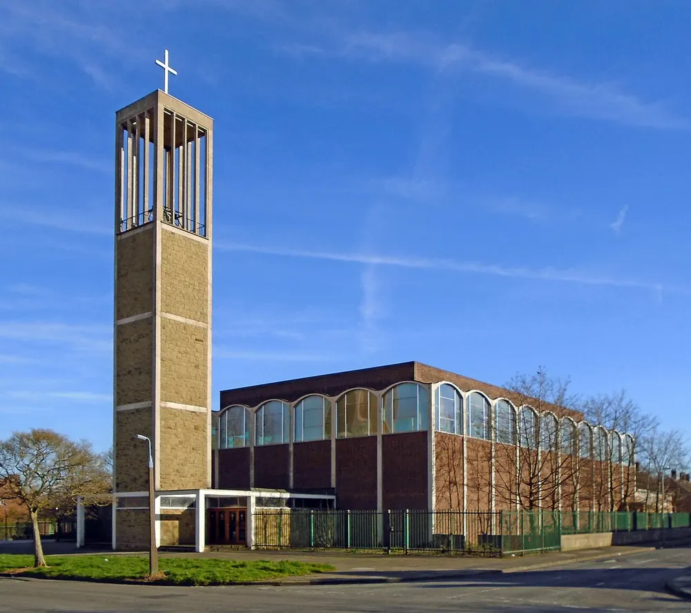 St Ambrose's Church, Speke, the local landmark of L24