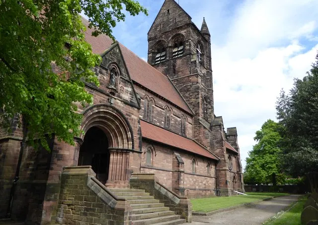 St Chad's Church, Kirkby, the local landmark of L32