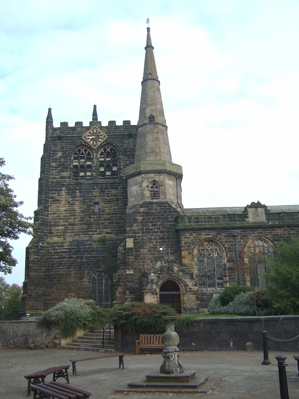Church of St Peter and St Paul, Ormskirk, the local landmark of L39