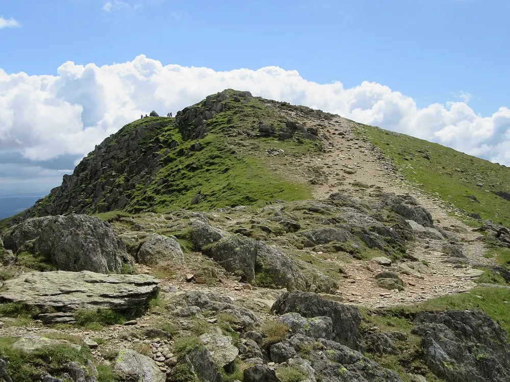 Old Man of Coniston, the local landmark of LA21