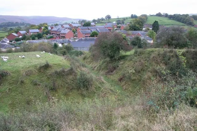 Builth Castle, the local landmark of LD2