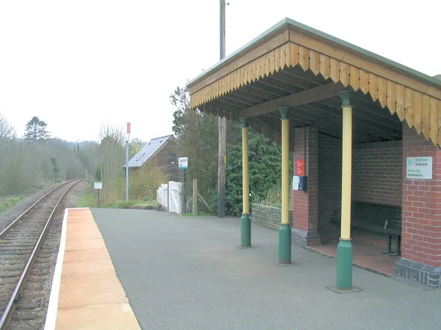 Llangammarch railway station, the local landmark of LD4