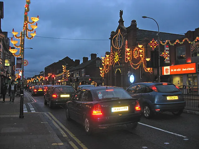 Golden Mile (Leicester), the local landmark of LE4