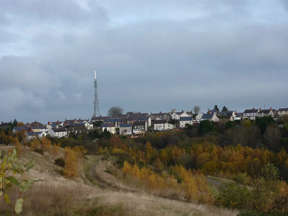 Brymbo Steelworks, the local landmark of LL11