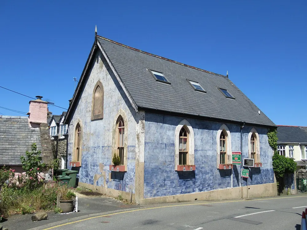 Salem The Blue Chapel, the local landmark of LL37