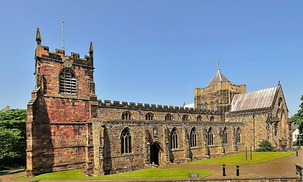 Bangor Cathedral, the local landmark of LL57