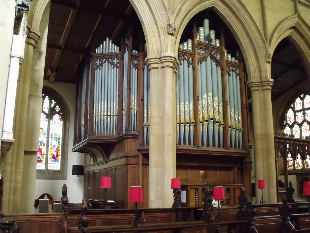 St James' Church, Louth, the local landmark of LN11