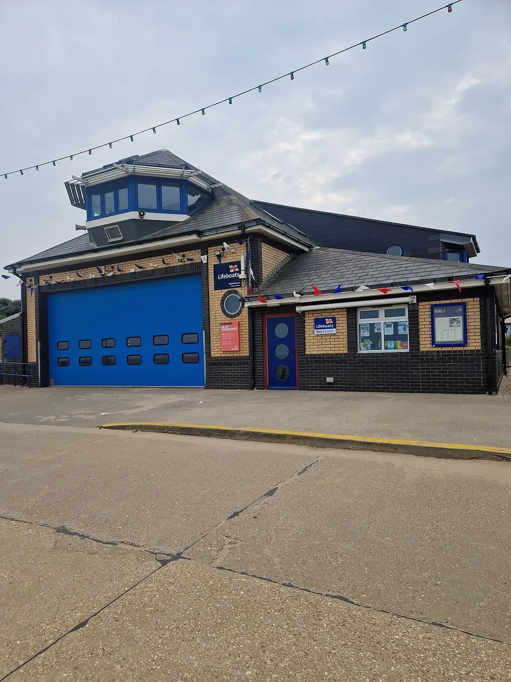 Mablethorpe Lifeboat Station, the local landmark of LN12