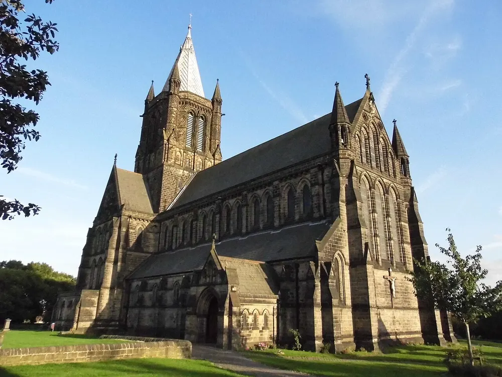 St Bartholomew's Church, Armley, the local landmark of LS12