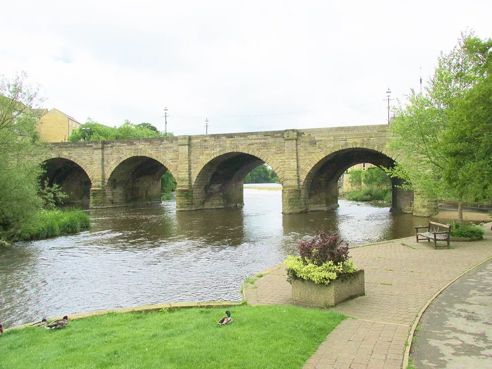 Wetherby Bridge, the local landmark of LS22