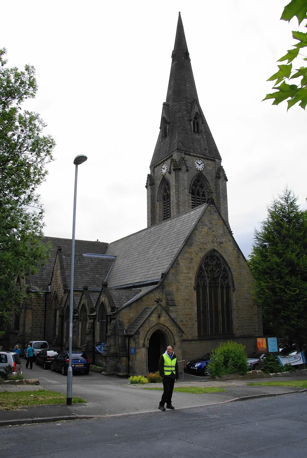 St Matthias' Church, Burley, the local landmark of LS4
