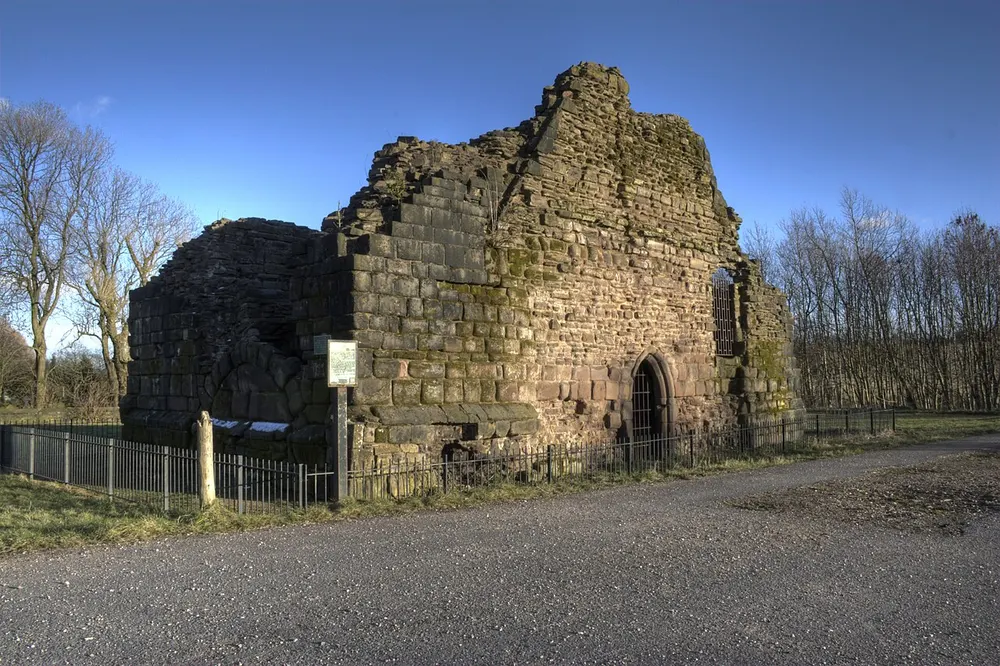Radcliffe Tower, the local landmark of M26