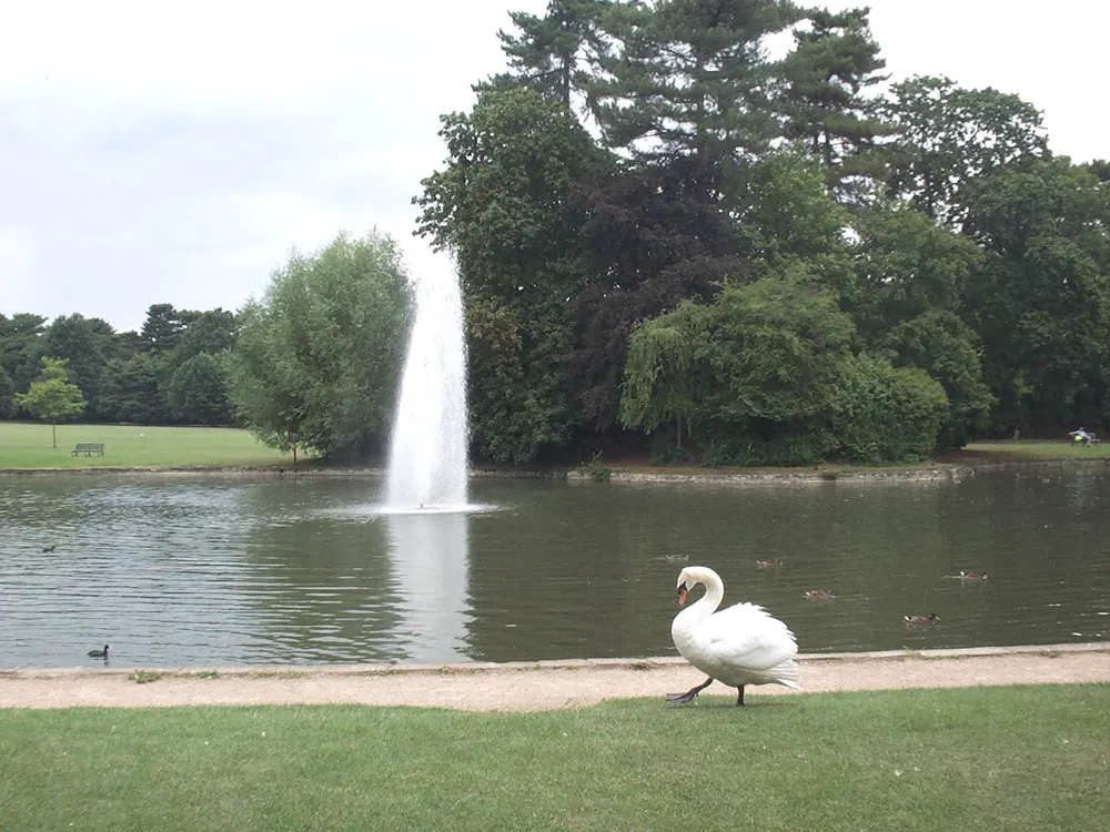 Bedford Park, Bedford, the local landmark of MK41