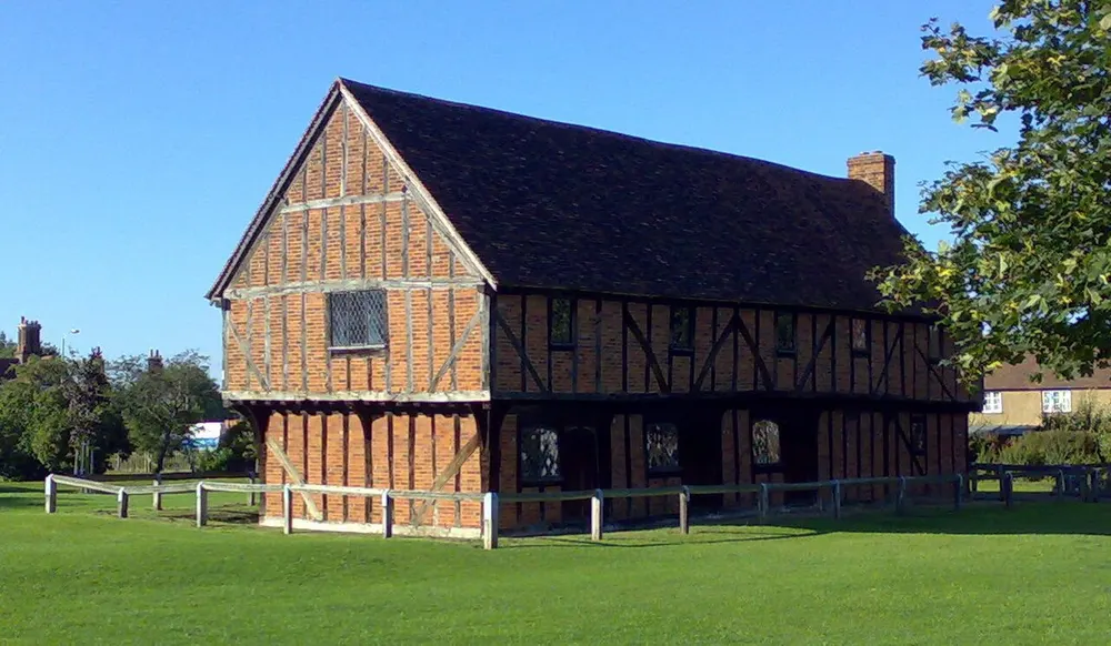 Moot Hall, Elstow, the local landmark of MK42