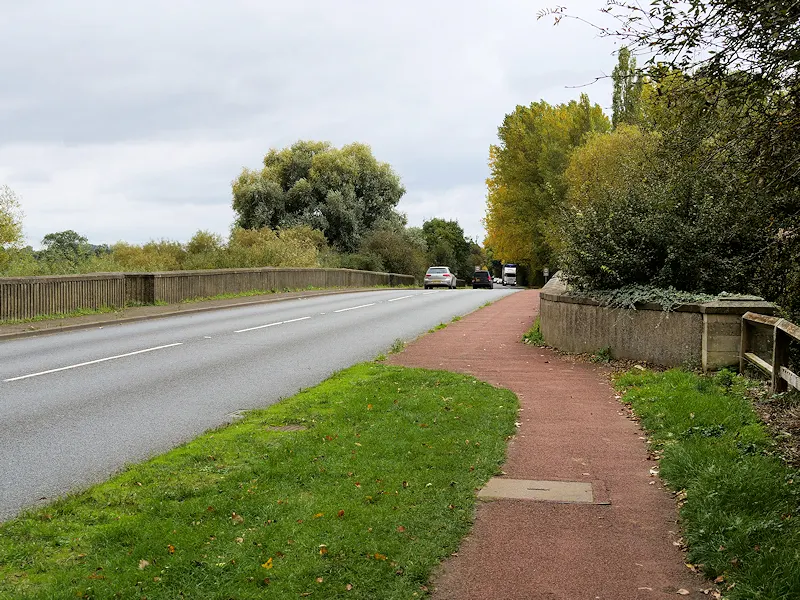 Battle of Olney Bridge, the local landmark of MK46
