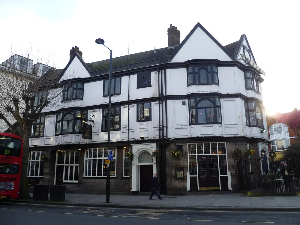 The Tally Ho, Finchley, the local landmark of N12