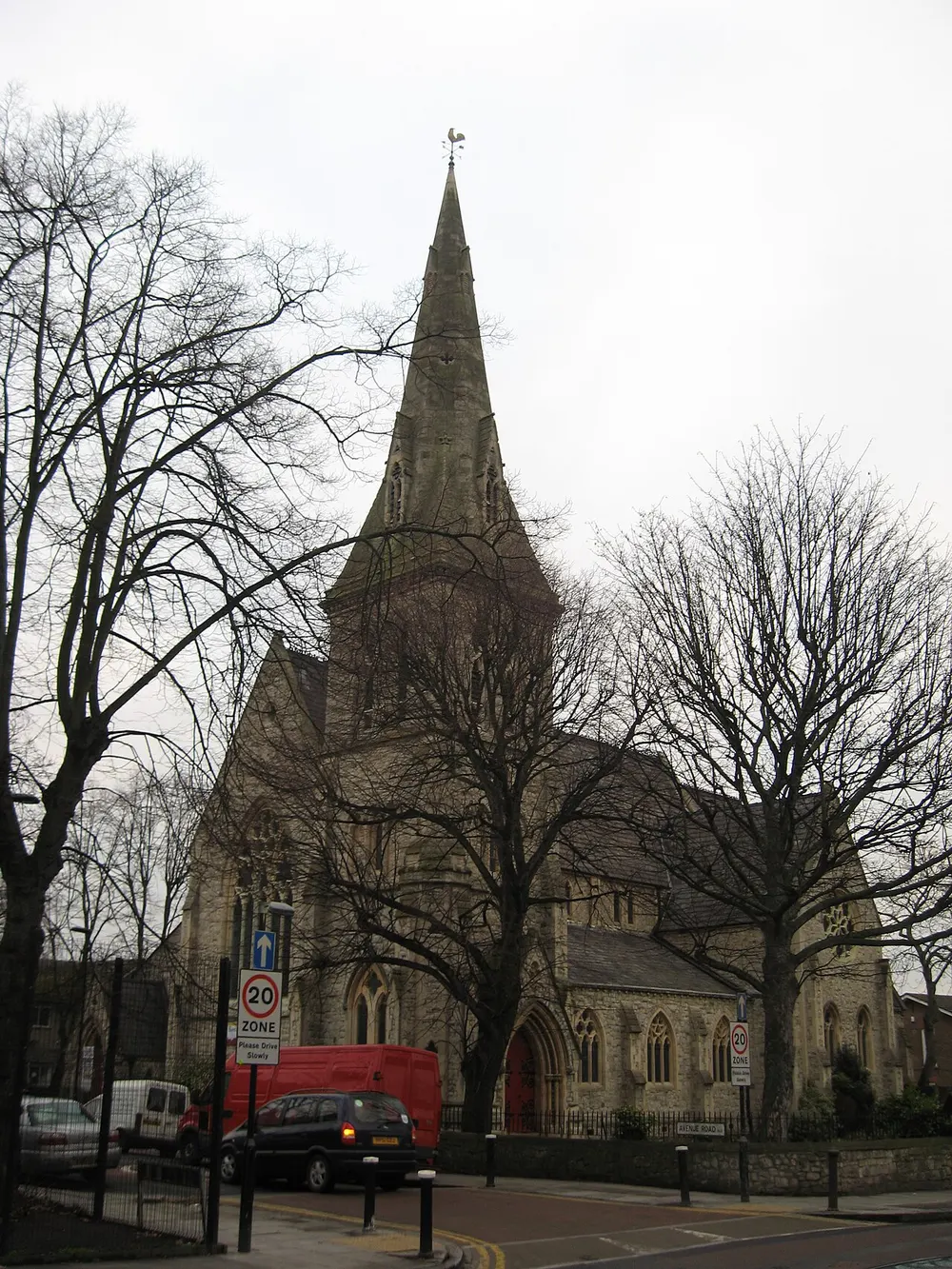 St Ann's Church, Tottenham, the local landmark of N15