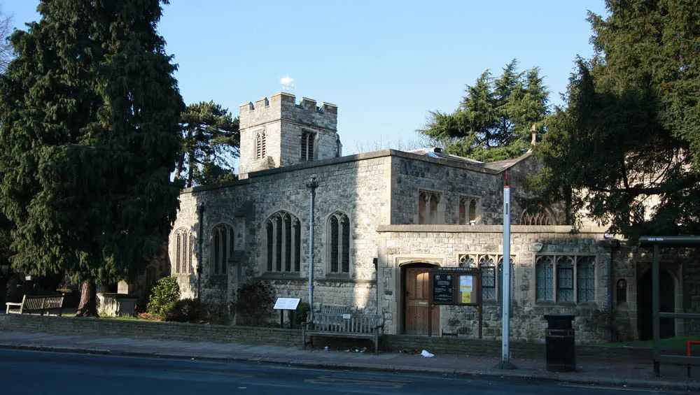 St Mary-at-Finchley Church, the local landmark of N3