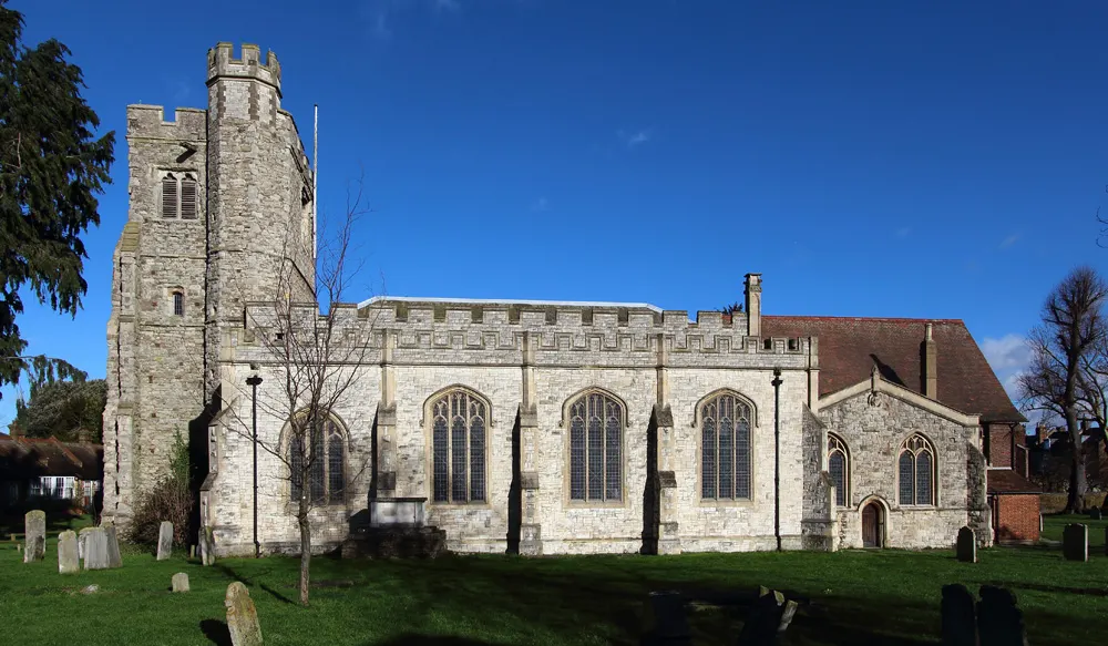 All Saints' Church, Edmonton, the local landmark of N9