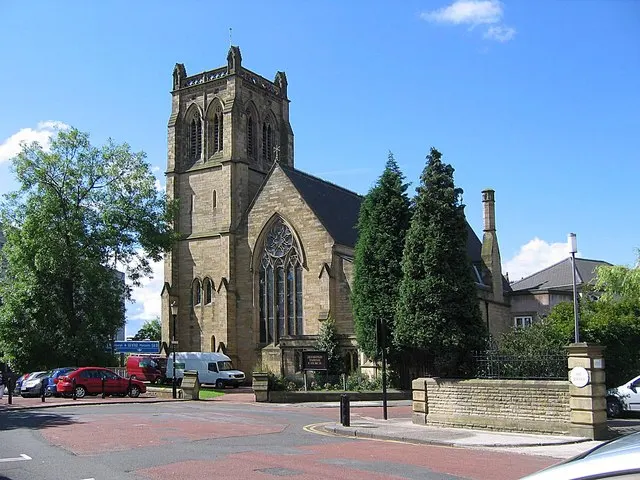 Jesmond Parish Church, the local landmark of NE2