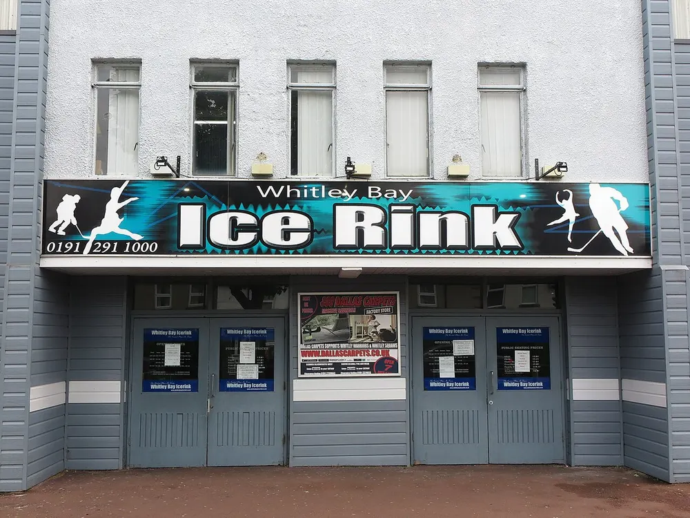 Whitley Bay Ice Rink, the local landmark of NE25
