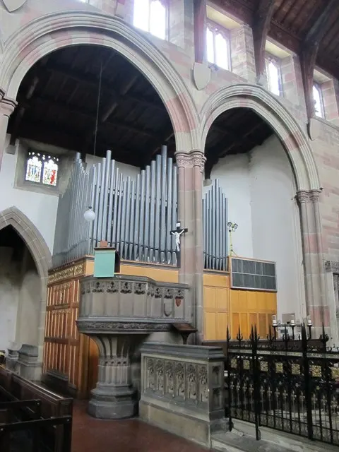 St Matthew's Church, Newcastle upon Tyne, the local landmark of NE4