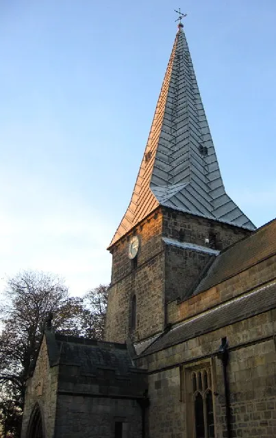 Holy Cross Church, Ryton, the local landmark of NE40