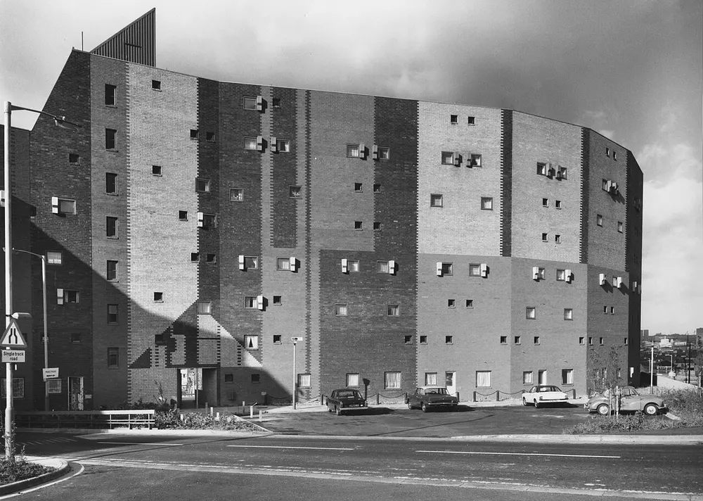 Byker Wall, the local landmark of NE6