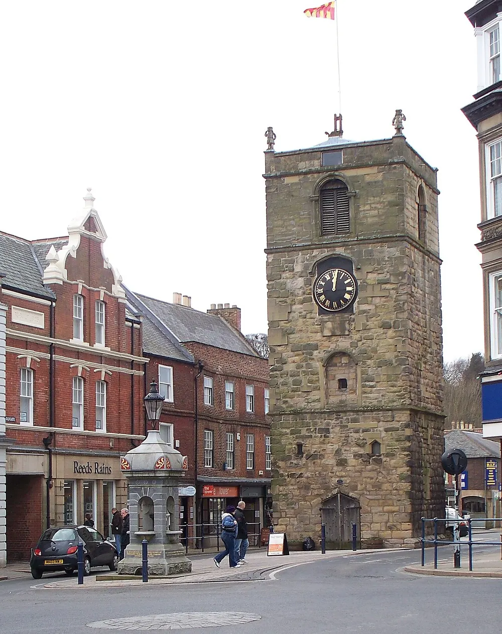 Morpeth Clock Tower, the local landmark of NE61