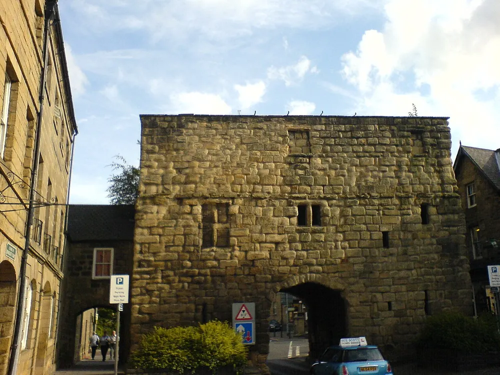 Bondgate Tower, the local landmark of NE66