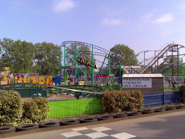 Wicksteed Park, the local landmark of NN15