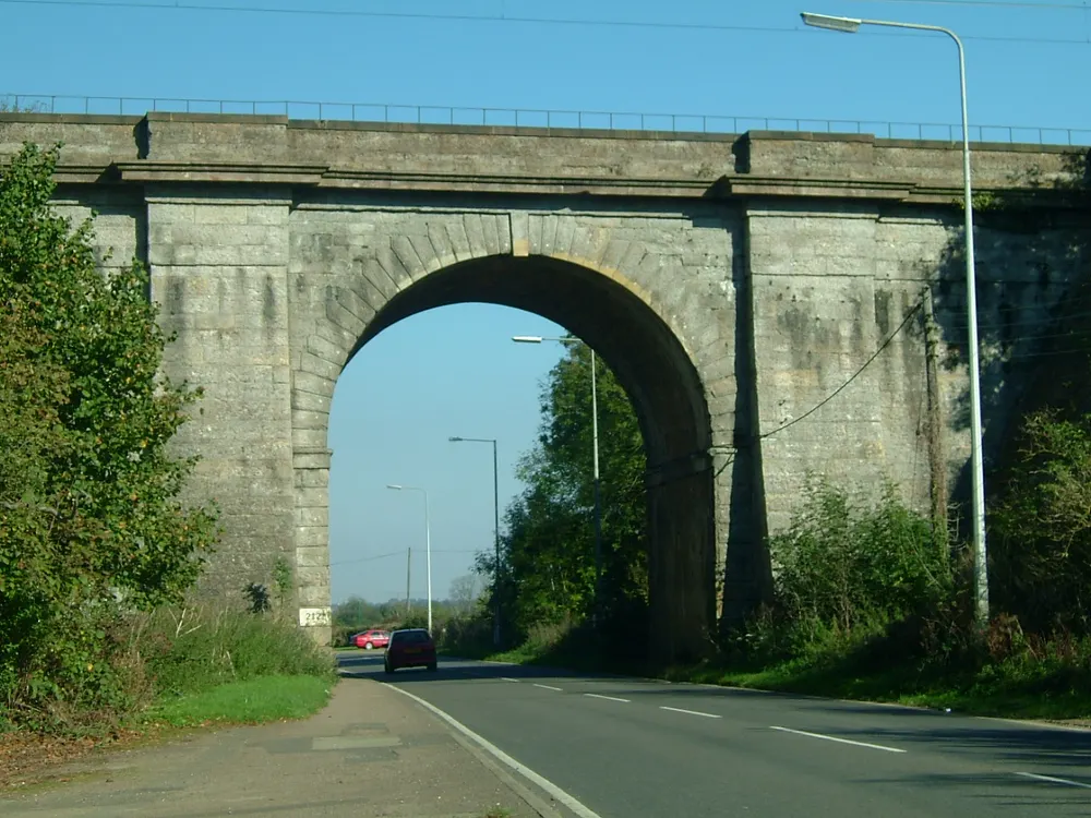 Blisworth Arch, the local landmark of NN7