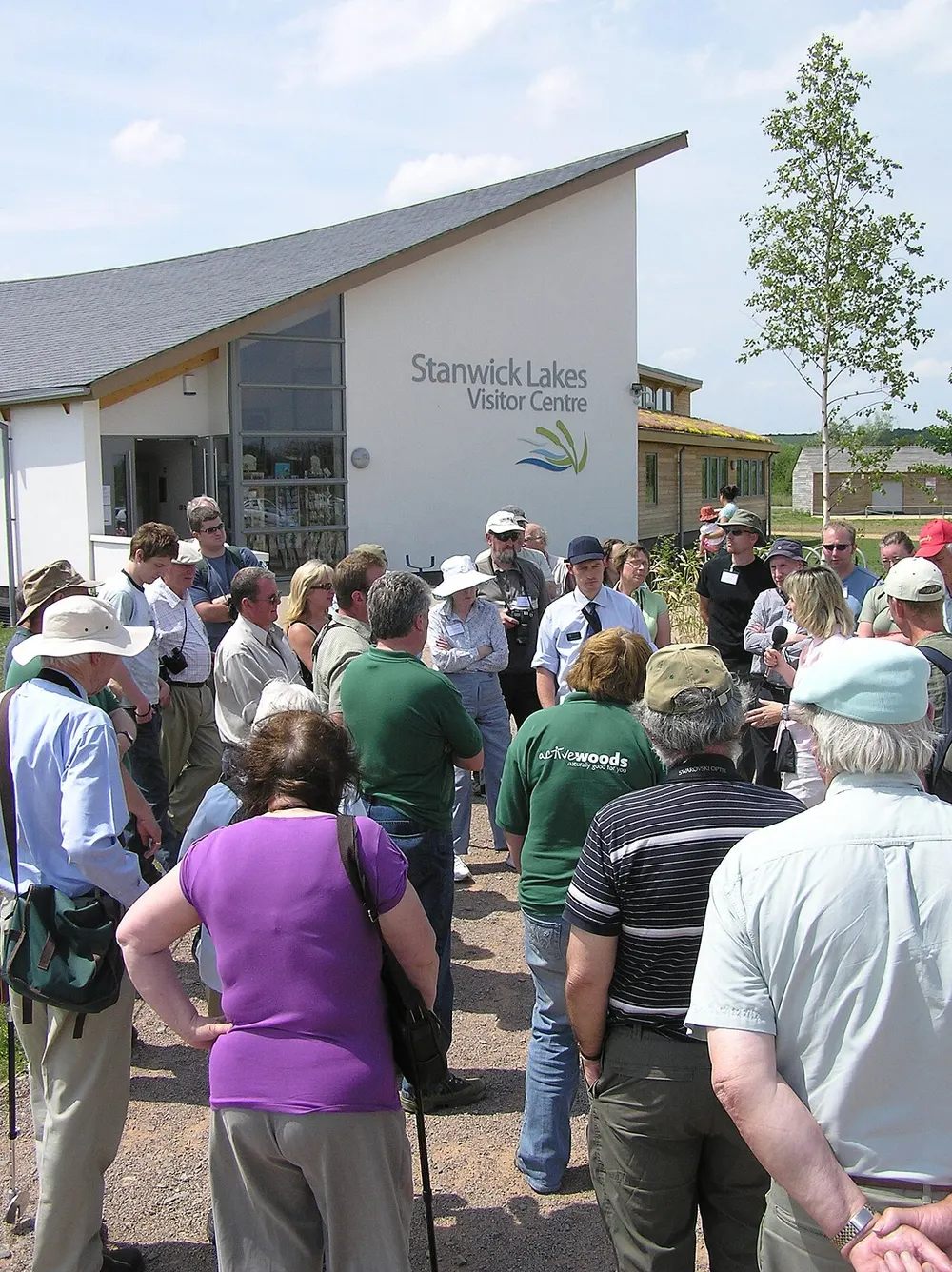 Stanwick Lakes, the local landmark of NN9