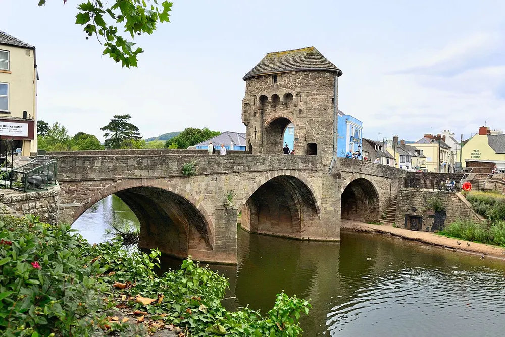 Monnow Bridge, the local landmark of NP25
