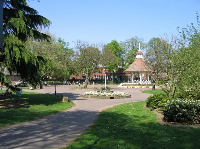 Chapelfield Gardens, the local landmark of NR2