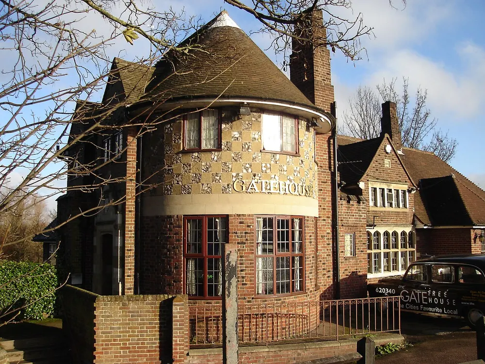 The Gatehouse, Norwich, the local landmark of NR5