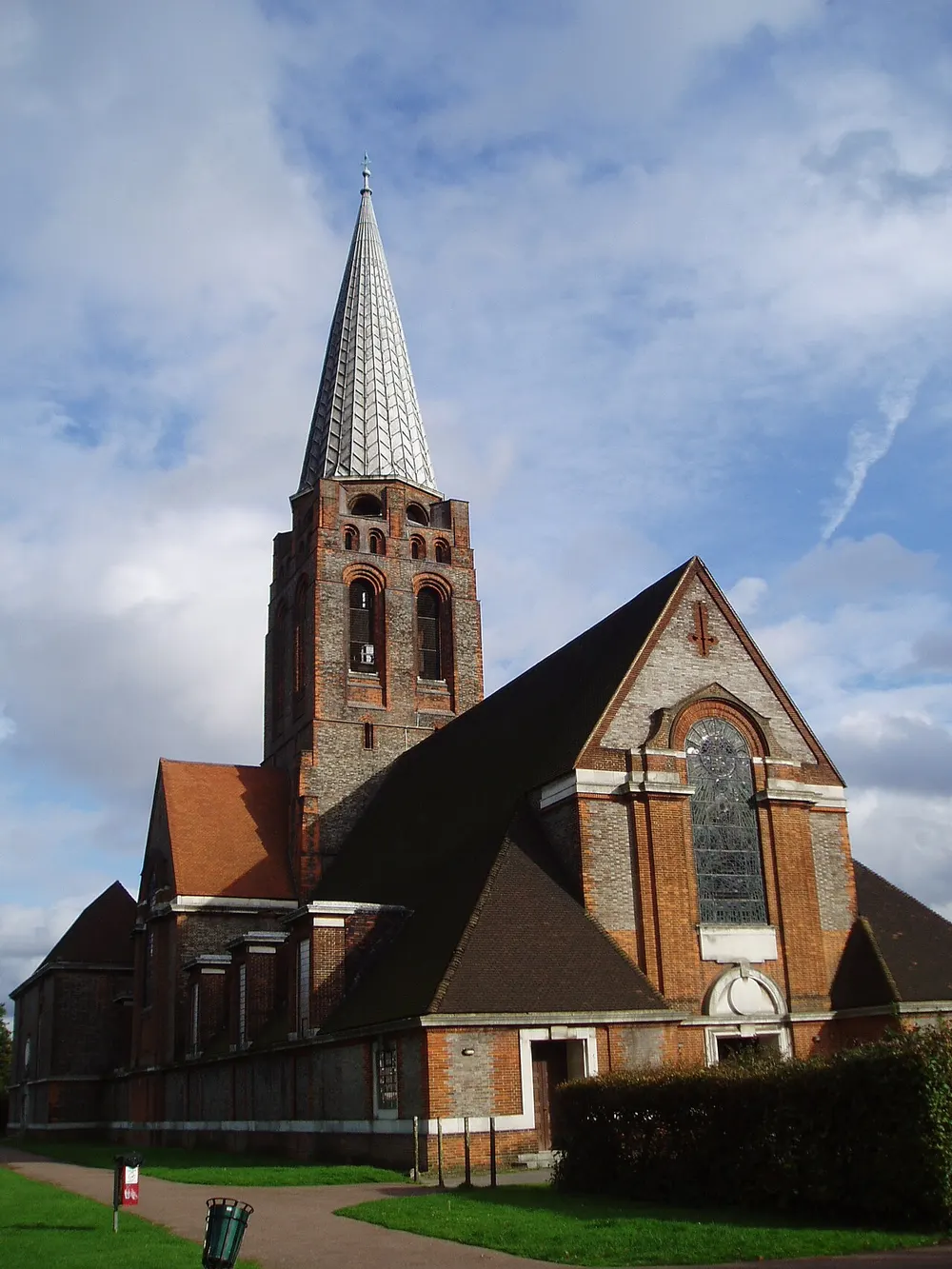 St Jude's Church, Hampstead Garden Suburb, the local landmark of NW11