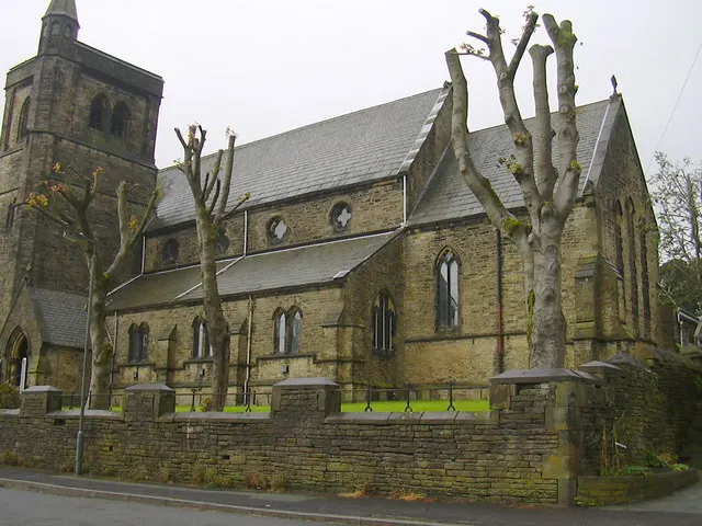 Christ Church, Bacup, the local landmark of OL13