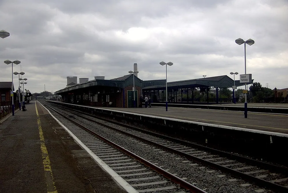 Didcot Parkway railway station, the local landmark of OX11