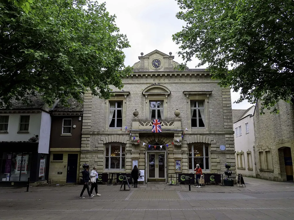 Corn Exchange, Witney, the local landmark of OX28