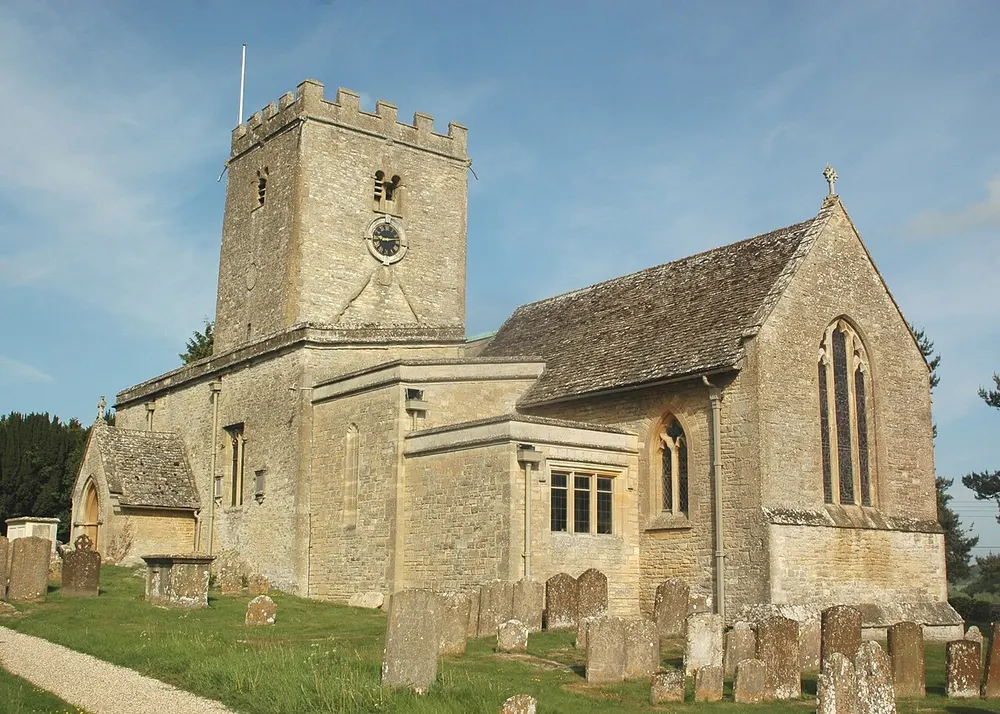 St Mary's Church, North Leigh, the local landmark of OX29