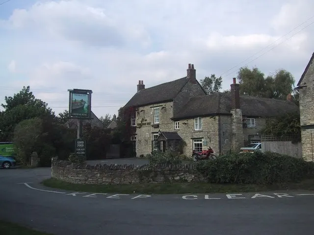 Thrupp, Oxfordshire, the local landmark of OX5