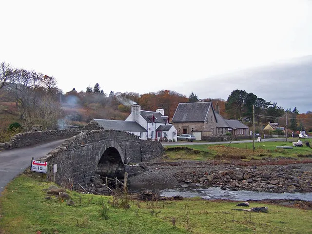 Pennyghael, the local landmark of PA70