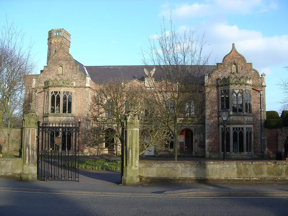 Ayscoughfee Hall, the local landmark of PE11