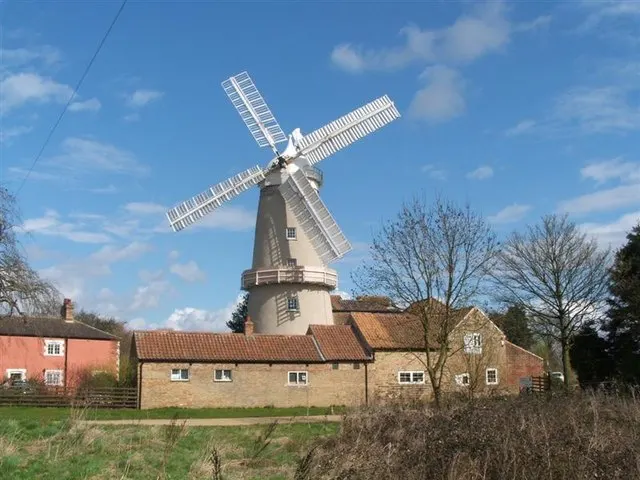 Denver Windmill, the local landmark of PE38