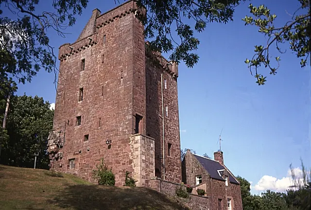 Kinnaird Castle, Kinnaird, the local landmark of PH14