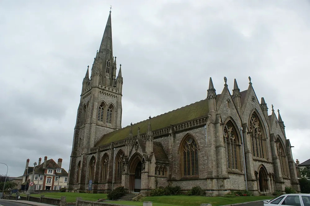 All Saints' Church, Ryde, the local landmark of PO33