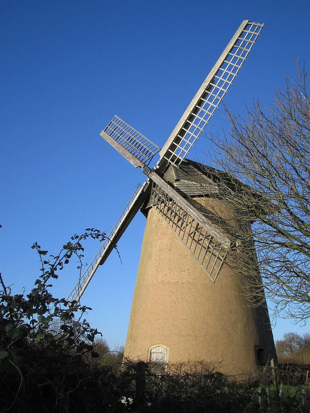 Bembridge Windmill, the local landmark of PO35