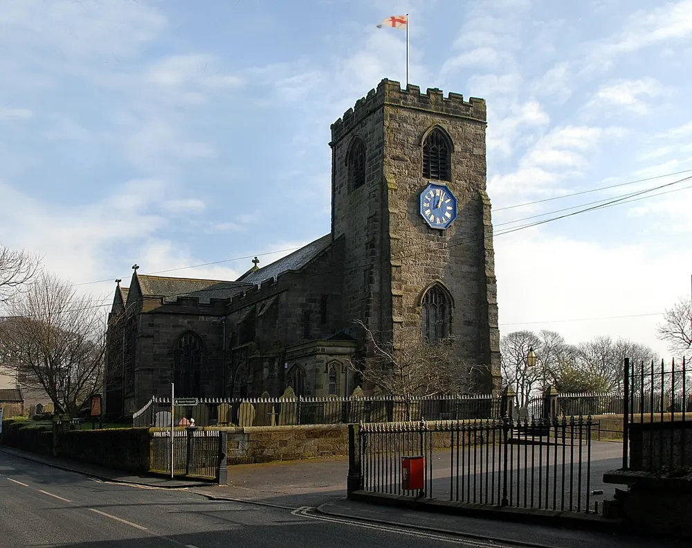 St Leonard's Church, Walton-le-Dale, the local landmark of PR5