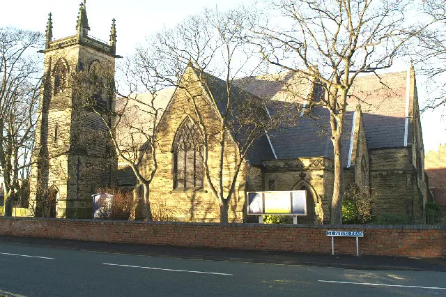 St Peter's Church, Birkdale, the local landmark of PR8
